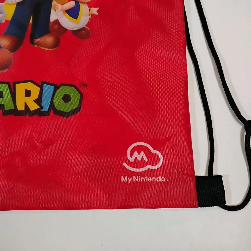 Super Mario Drawstring Bag, My Nintendo Play Tour 2024